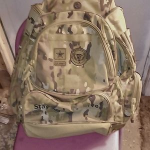 US army reserve certified soldier backpack